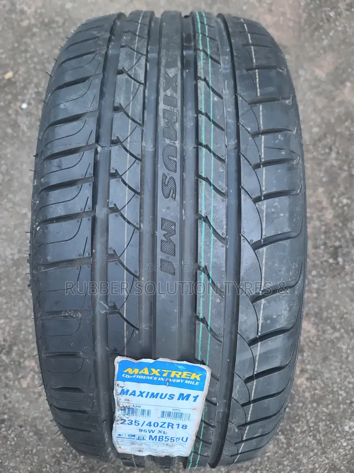 235/40r18 Maxtrek Tyres 95w X/L Muximus M1