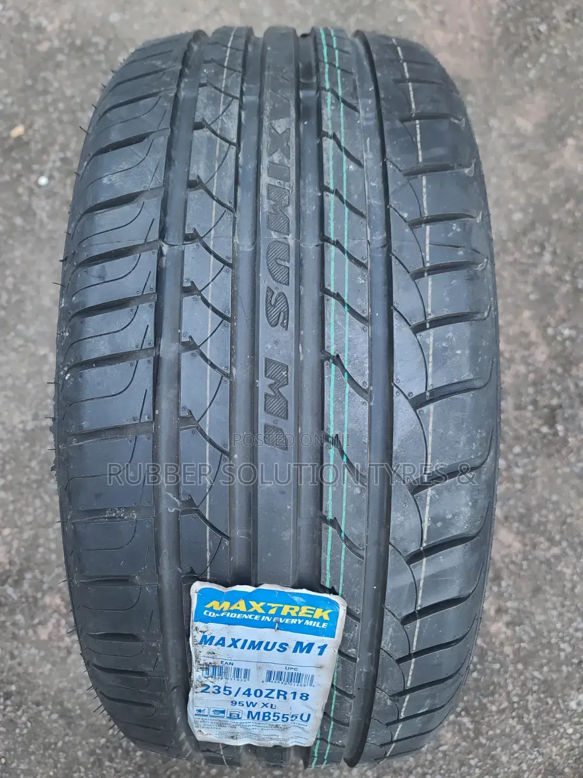 235/40r18 Maxtrek Tyres 95w X/L Muximus M1