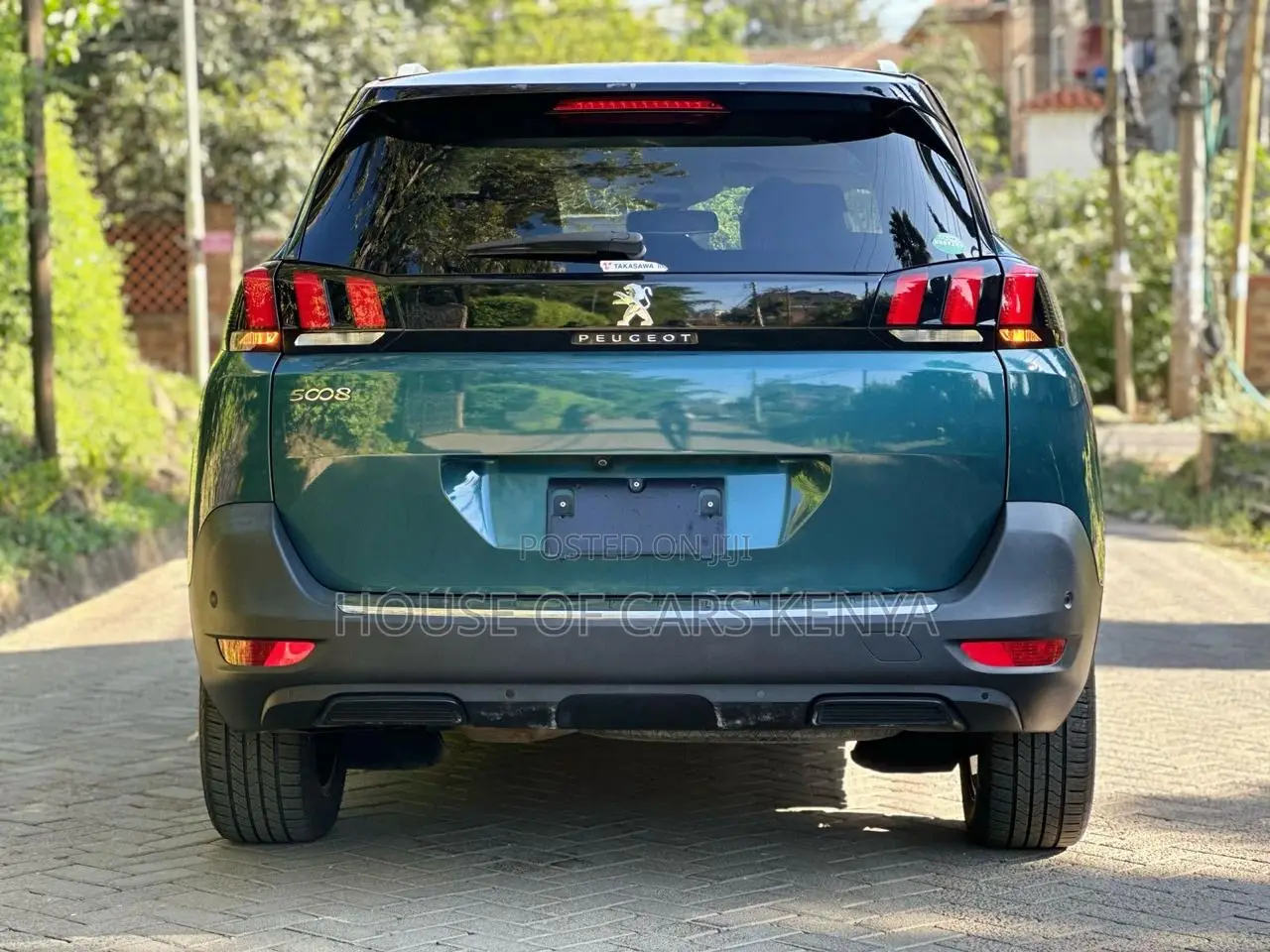 Peugeot 5008 2019 Green