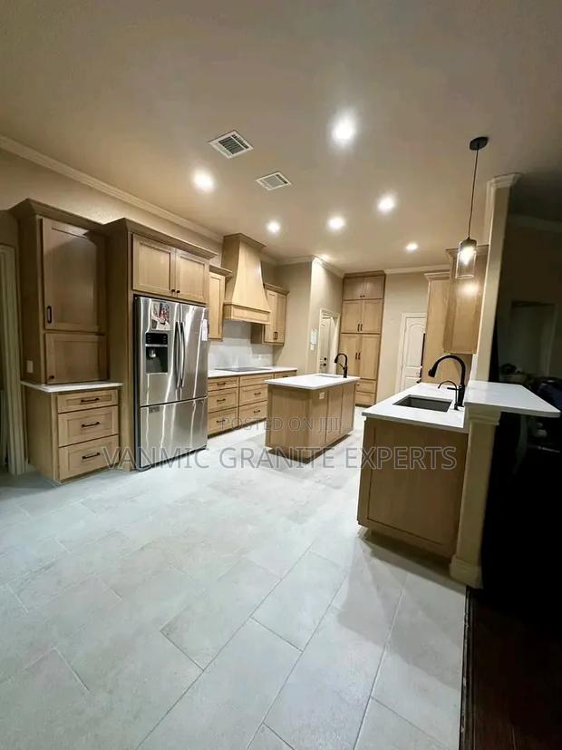 Modern Kitchen Renovation Granite Countertop Installation Nairobi Ke - thumbnail 3