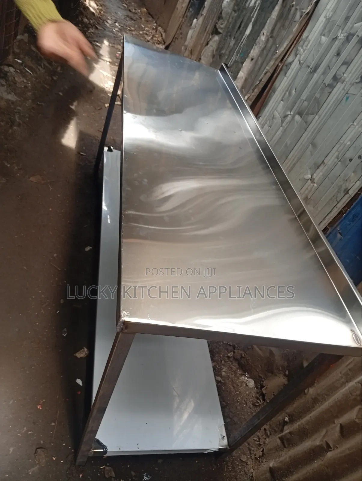 Pure Stainless Steel Warking Top/Table.