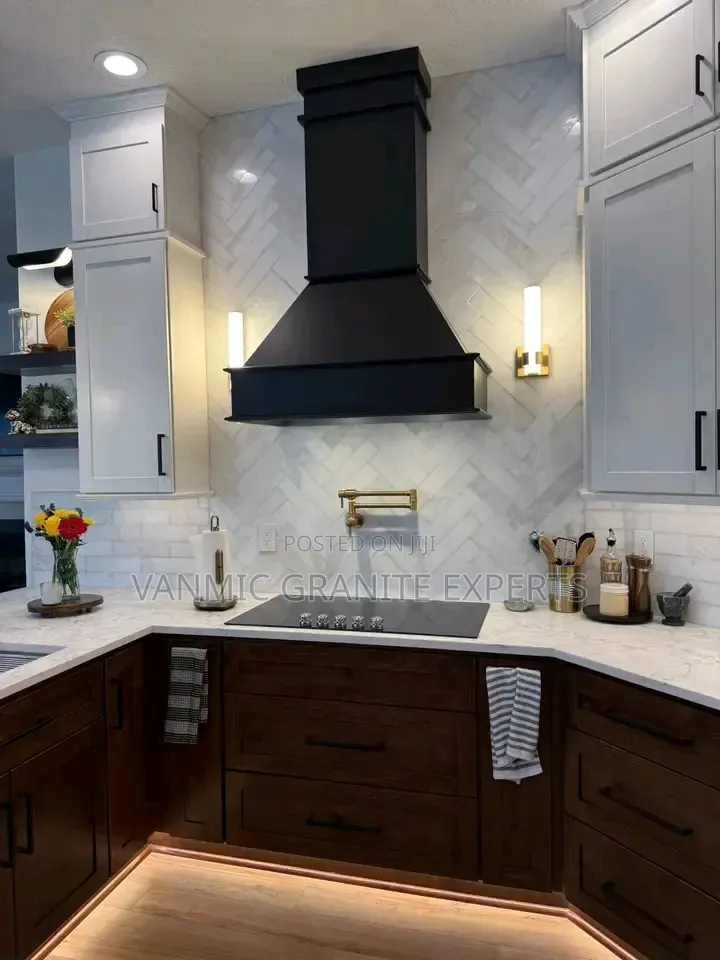 Quartz Kitchen Countertops Installation Modern Renovation Nairobi