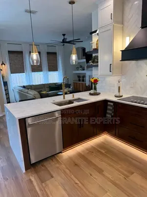 Quartz Kitchen Countertops Installation Modern Renovation Nairobi