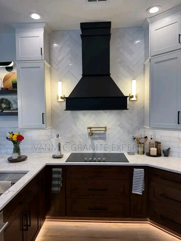Quartz Kitchen Countertops Installation Modern Renovation Nairobi