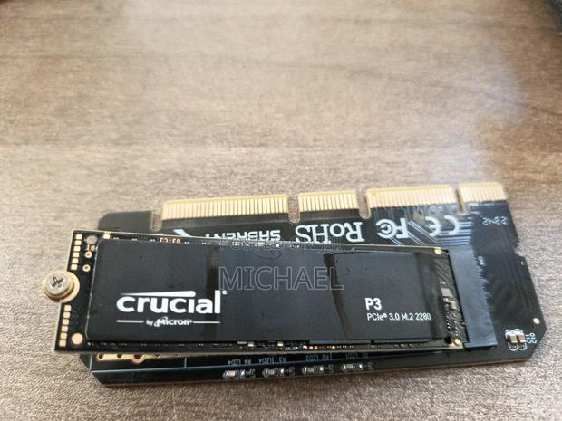 Crucial 4tb P3 M.2 2280 Nvme SSD With Sabrent Pcie Adaptor