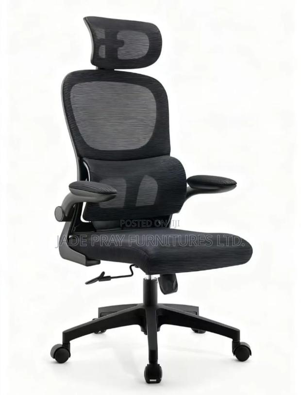 Comfort Orthopaedic Adjustable Arms Office Chair - main view