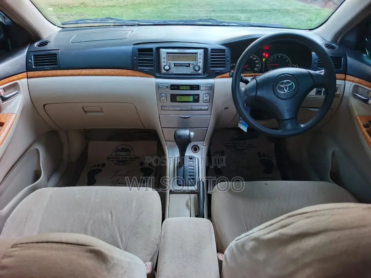 Toyota Corolla RunX 2005 Green