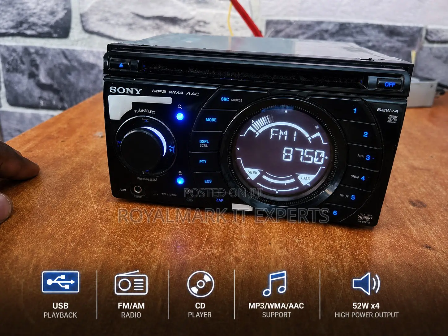 Original Sonny Wx-Gt77ui Car Radio