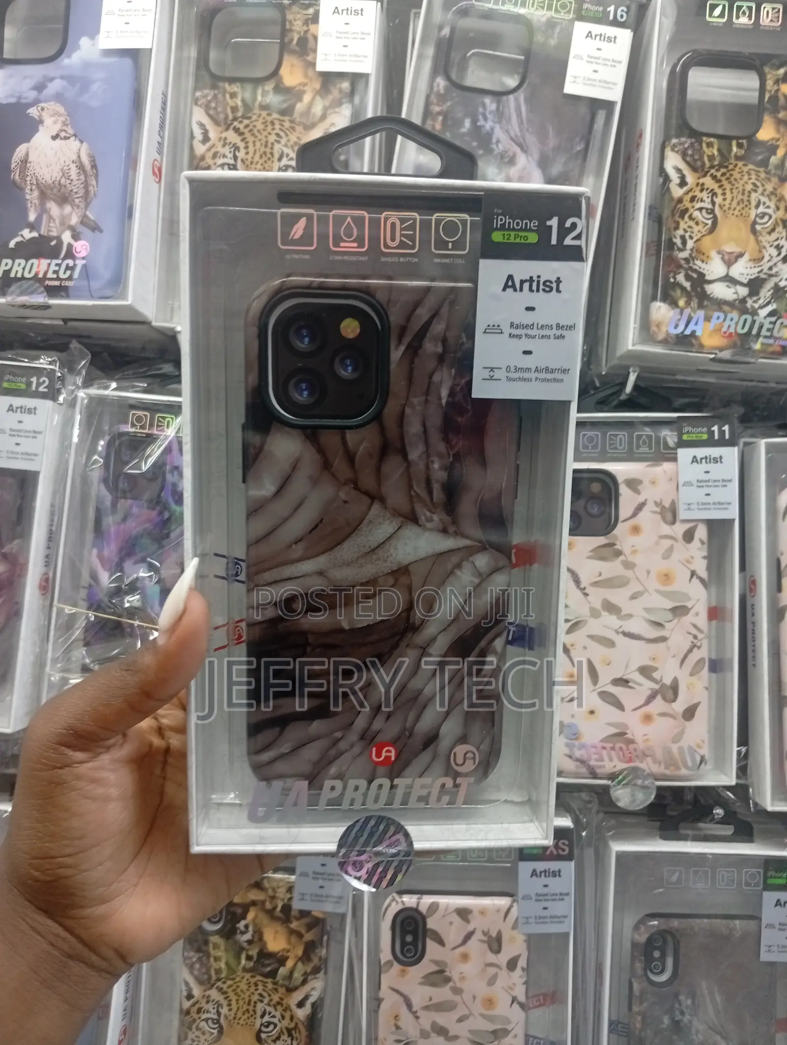 Artist Brand Phone Case Designed for the iPhone 12 Pro.