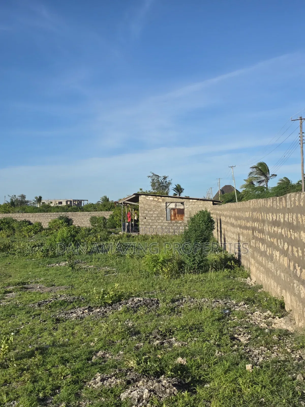 1 Acre Watamu 2nd Row Mawe Nzuri Area for Sale in a Well Develop Area