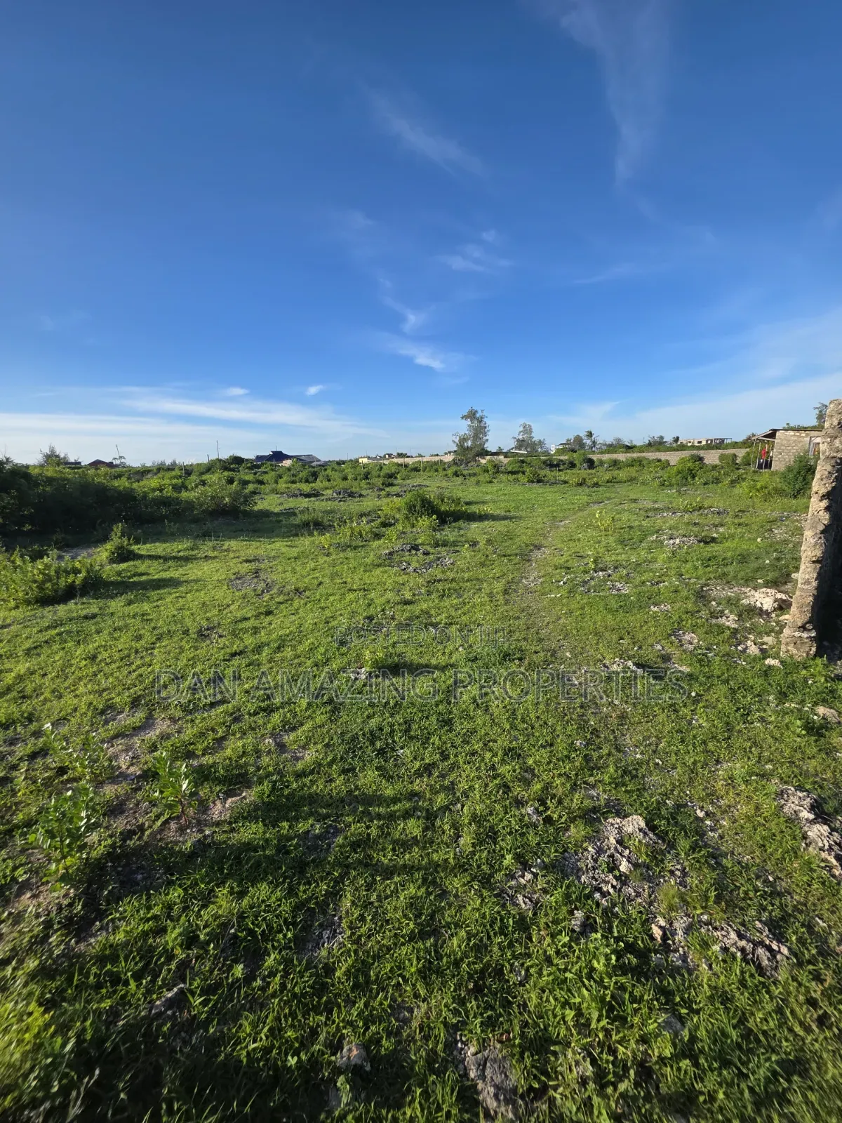 1 Acre Watamu 2nd Row Mawe Nzuri Area for Sale in a Well Develop Area