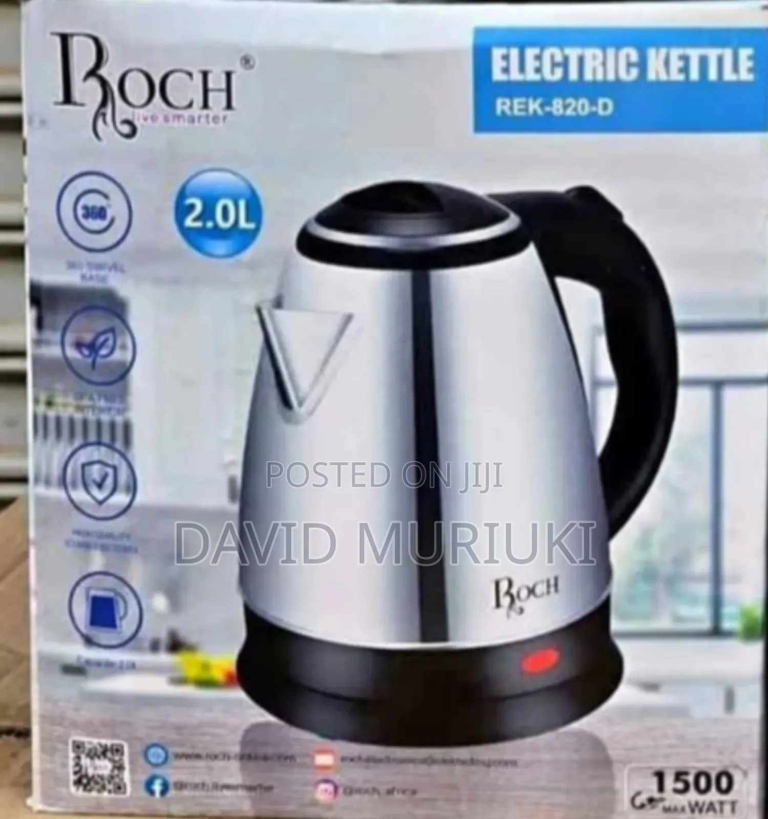 2.0 Litres Roch Kettle