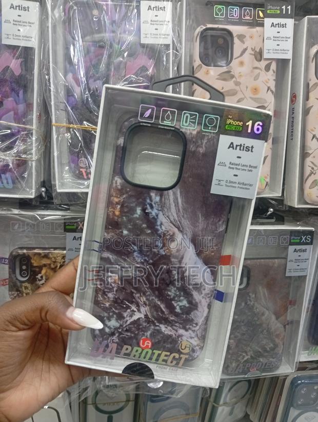 Enchanted Mirror - Marble iPhone 16 Case, Elite Dark . - thumbnail 2