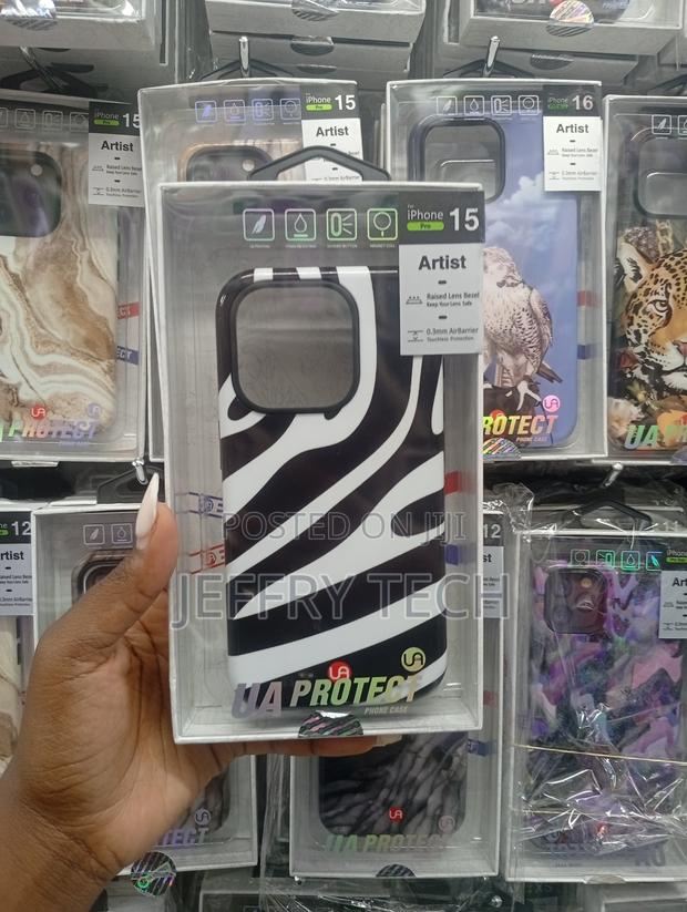 Zebra Print iPhone 15 Pro Case-Iphone Case-Animal Print . - main view