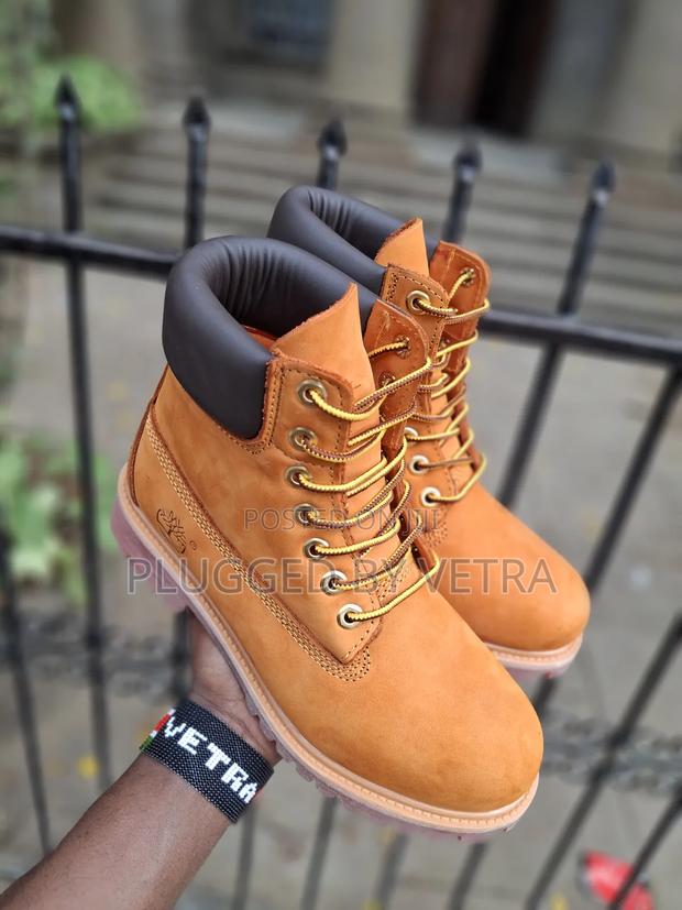 Timberland Boots-Mastered Yellow/Brown Colourway . - thumbnail 3