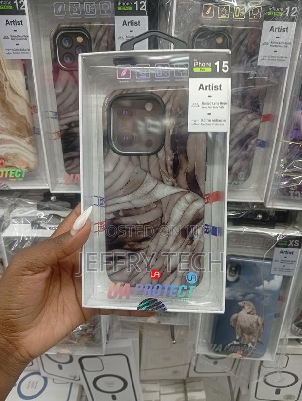 Grey Marble iPhone 15 Pro Max Case | - main view