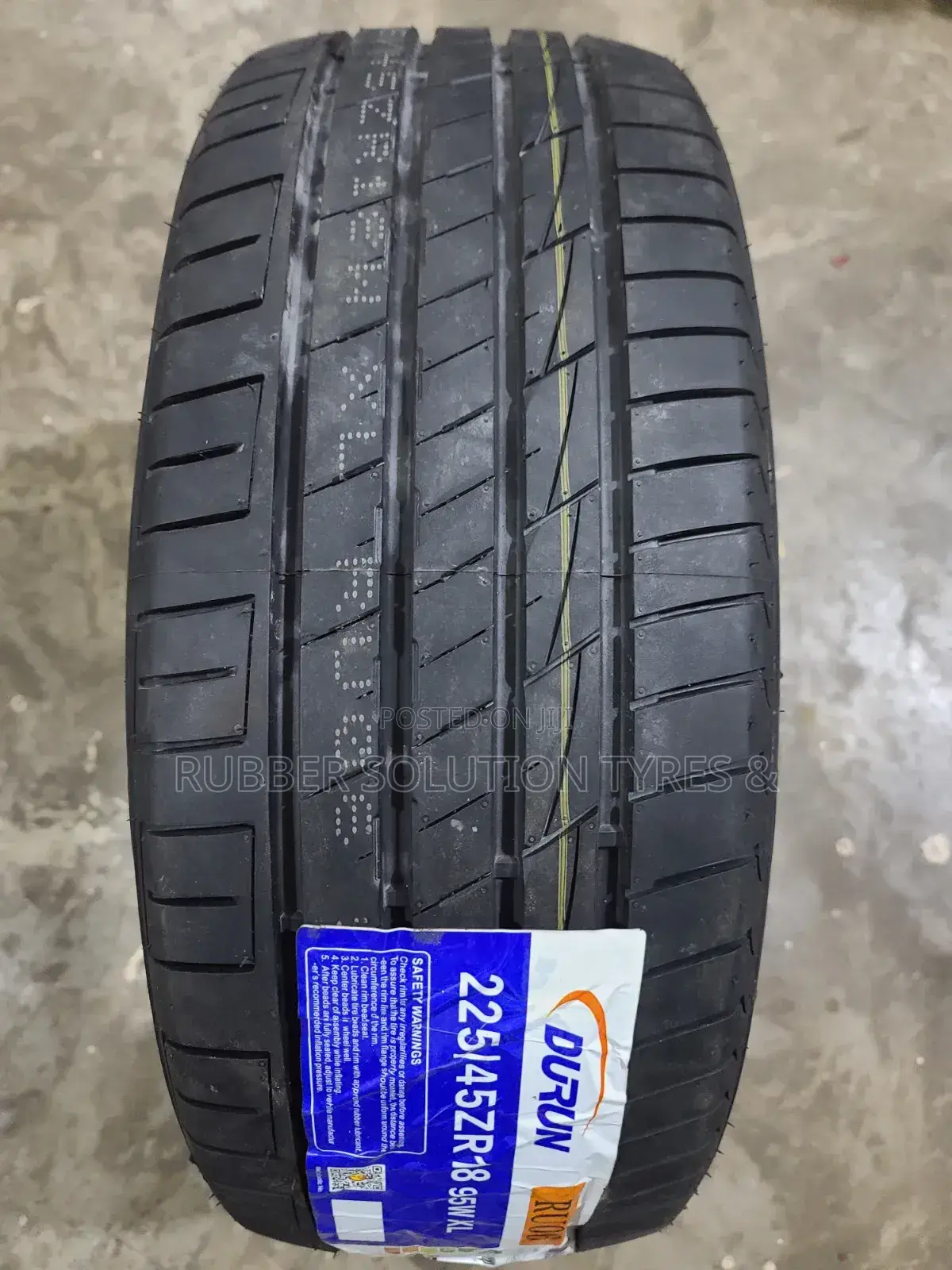 225 /45 R18 Durun Tyres 95w X/L Ru06 (Highway)