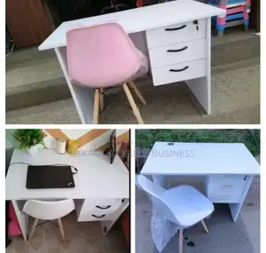 Modern High-Quality Study Desk With Eames Chair