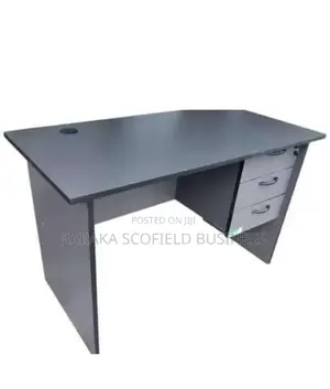 Standard Grey Office Desk