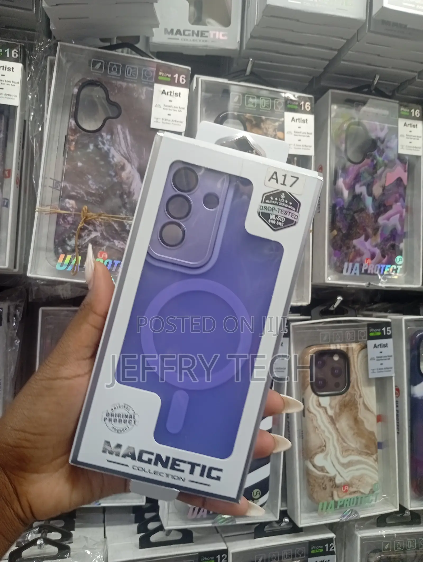 Matte Frost Translucent Case for Camera Cover Deep Purple Samsung A17