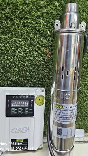 Kunda Solar Pump 80 Meter by 250 Watts Comes With Control Box