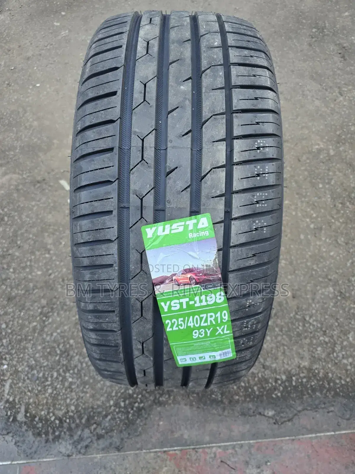 225 /40 R19 Yusta Tyres (Highway)