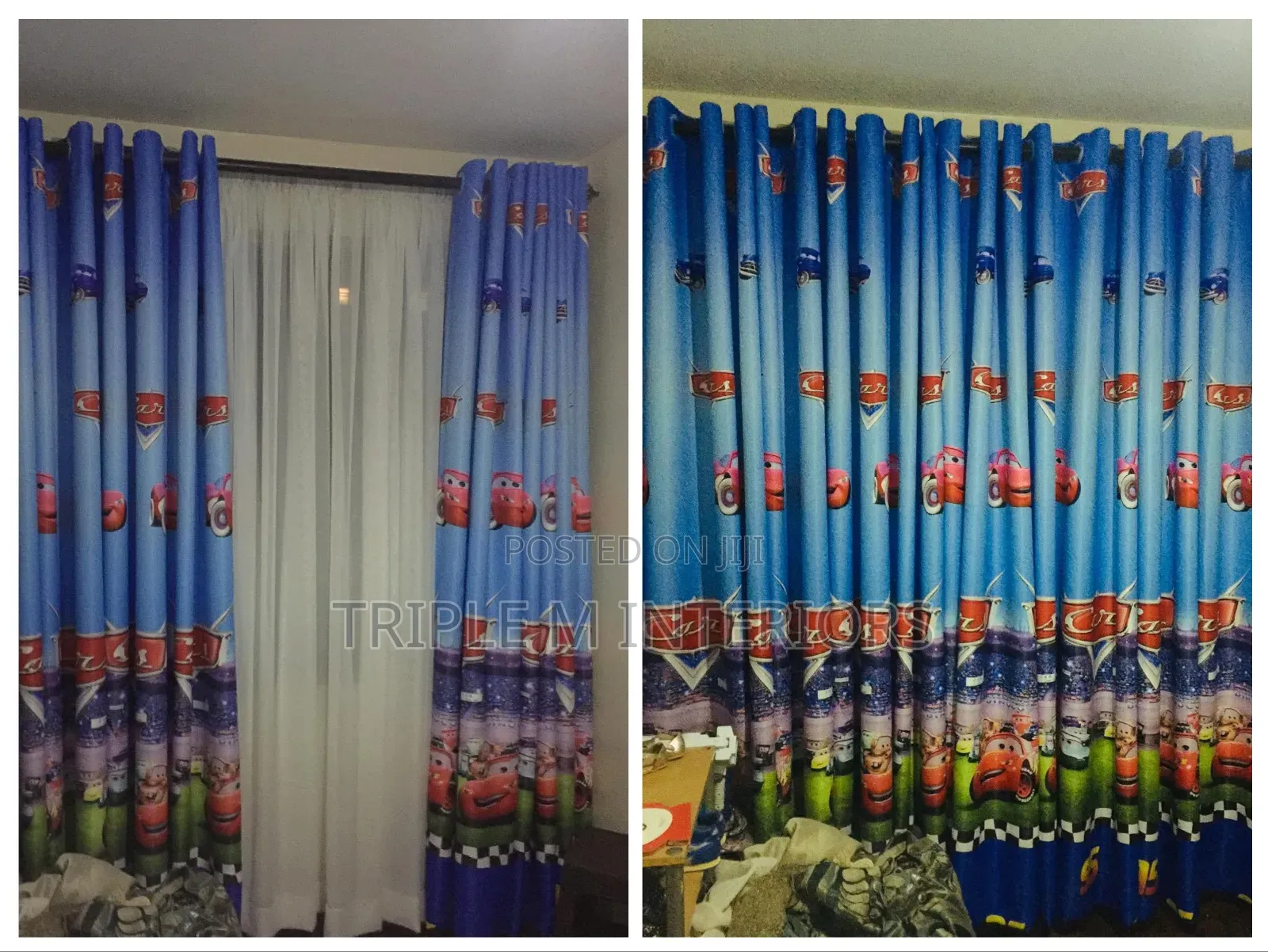 Sweet Bedroom Curtains for Little Hearts