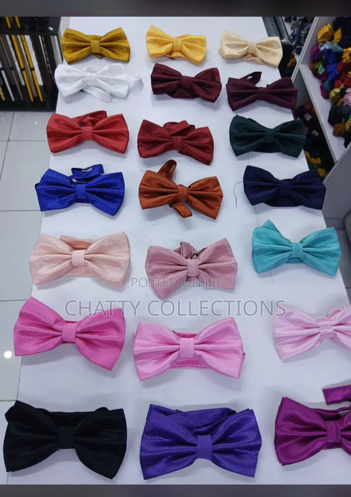 Unisex Colorful Bow Ties
