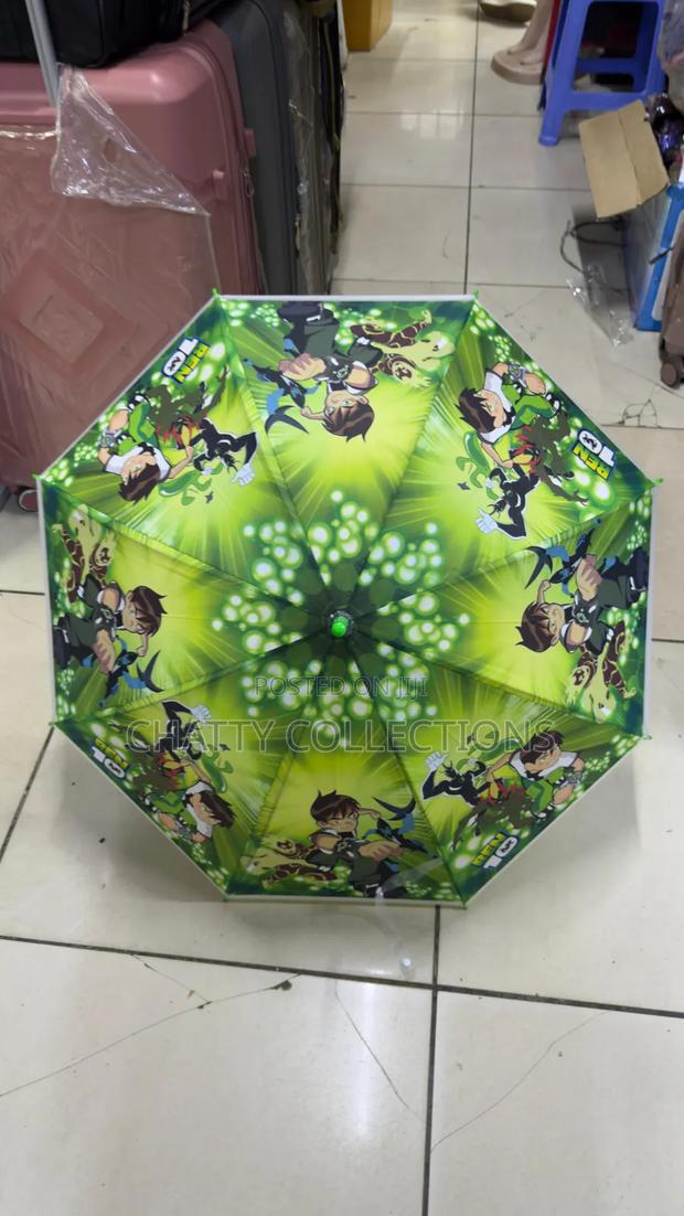 Boys Kids Cartoon Themed Umbrellas - thumbnail 3