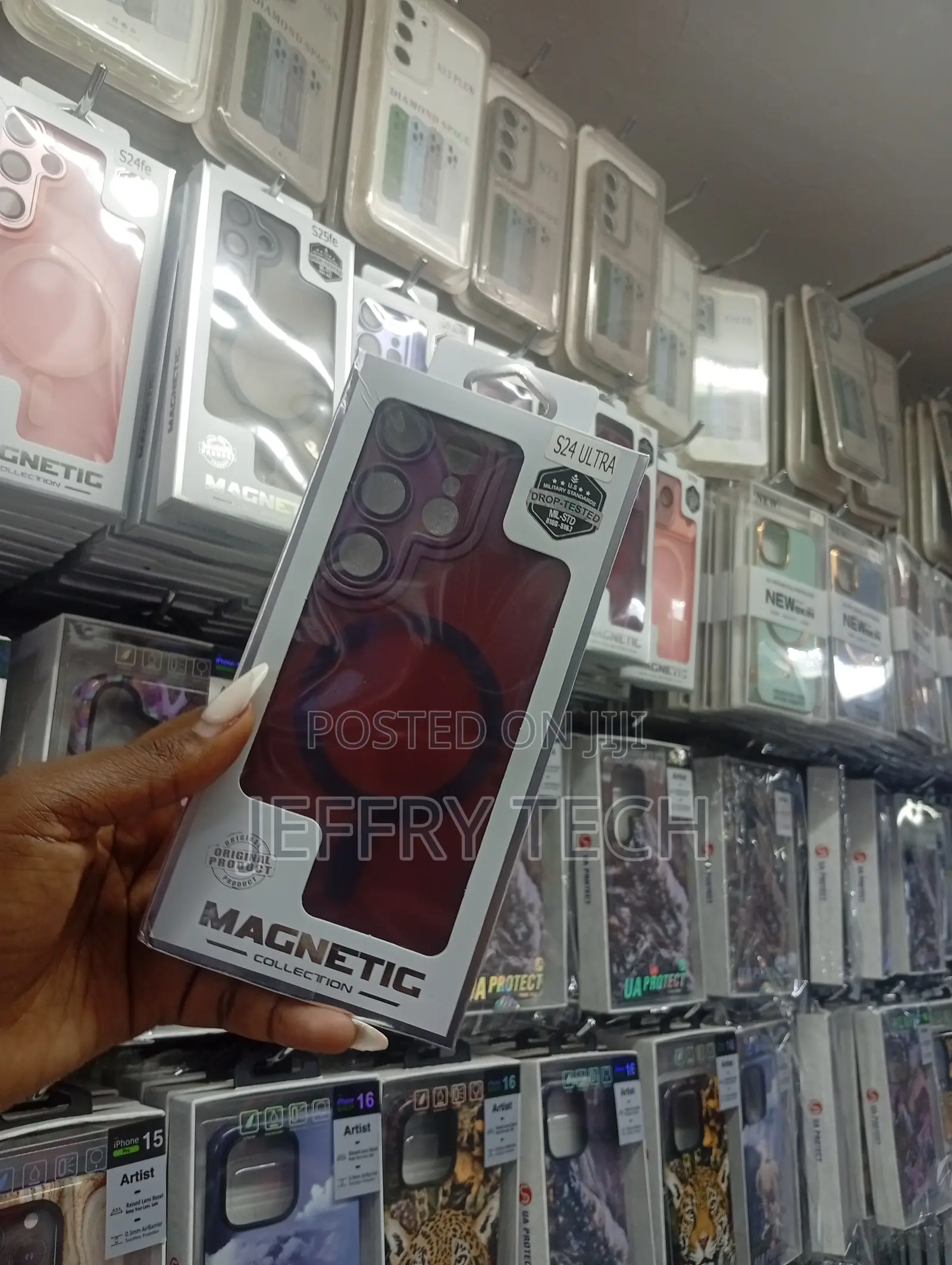 Samsung Galaxy Translucent Case/Cover for S25 Ultra Magsafe Cover Mag