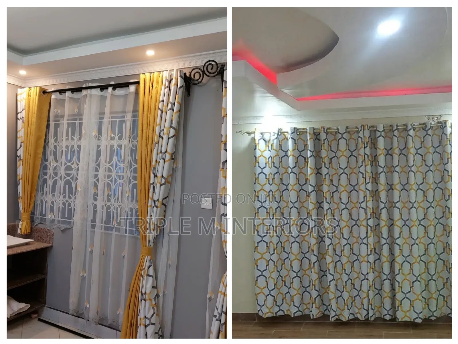Premium Patterned Fabric Set for Interior Refinement