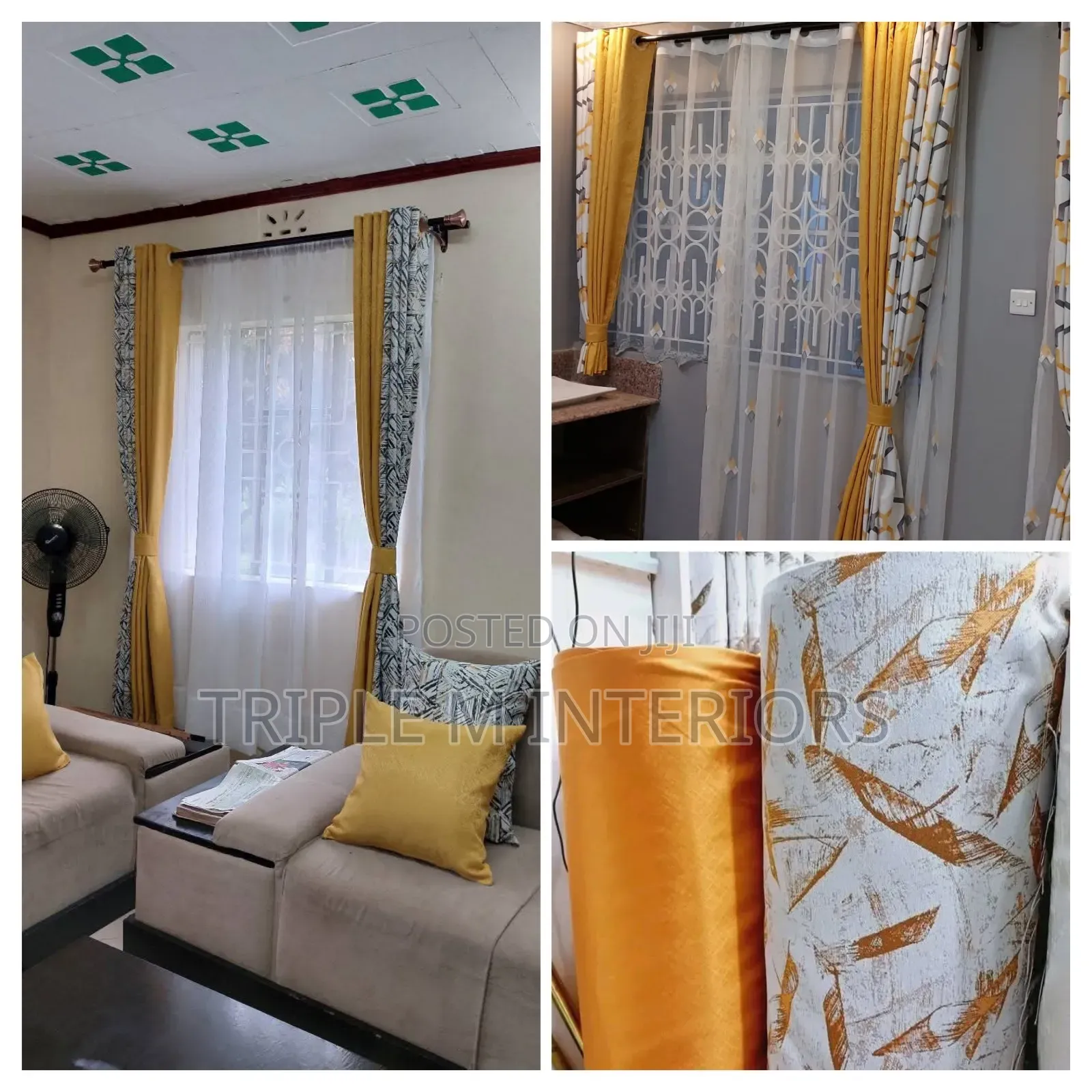 Unique Artistic Pattern Drapes for Eye-Catching Interiors