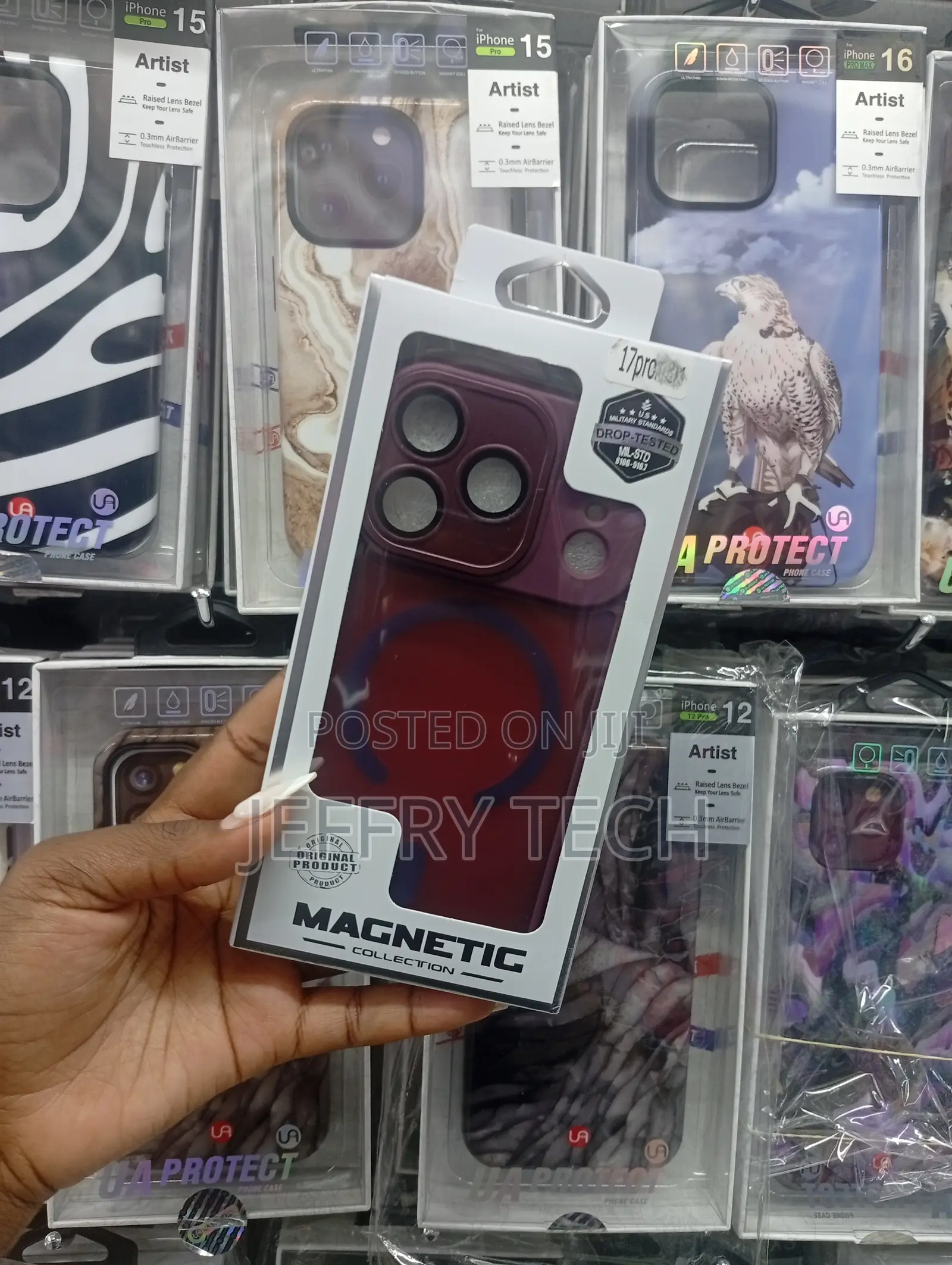 Magnetic Phone Case for an iPhone 17 Pro From the Magnetic Collection.