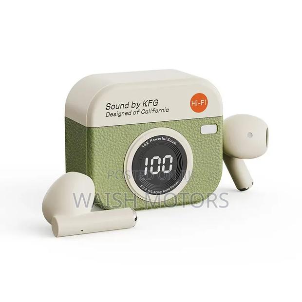 Camera Style Bluetooth Earphones - main view