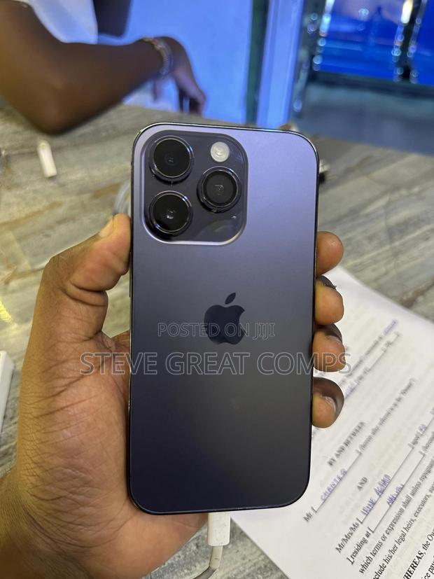 New Apple iPhone 14 Pro Max 256 GB Purple - thumbnail 2