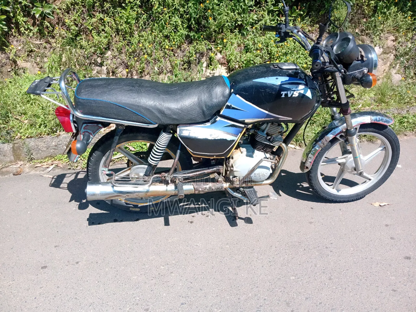 TVS XL 100 2015 Black