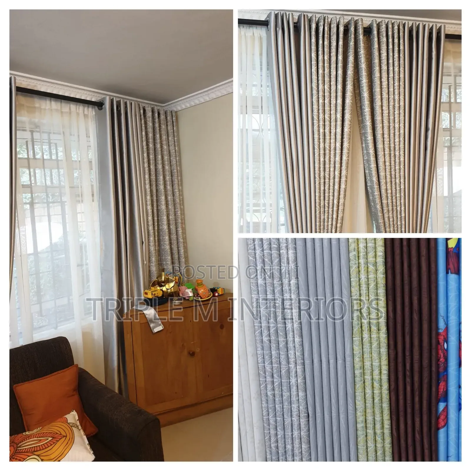 Luxury Gentle Fold Curtains for Living Spaces