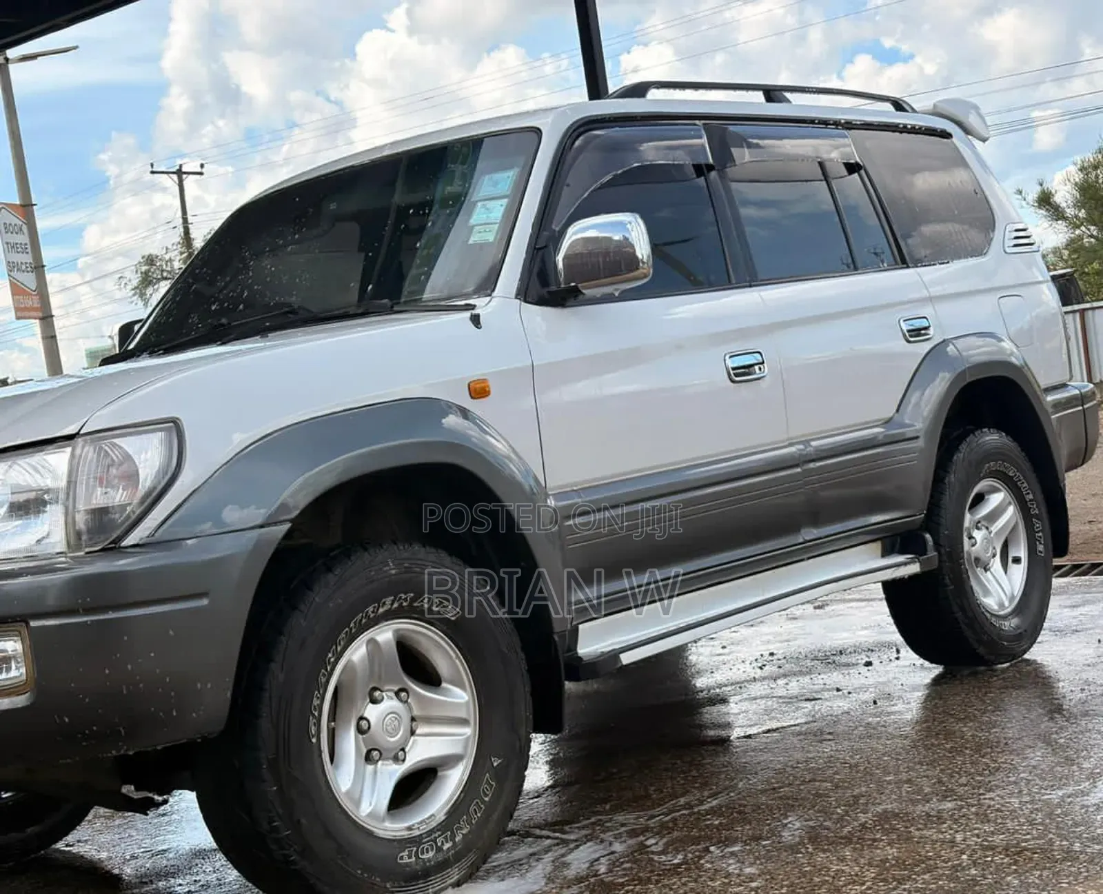 Toyota Land Cruiser Prado 2002 White