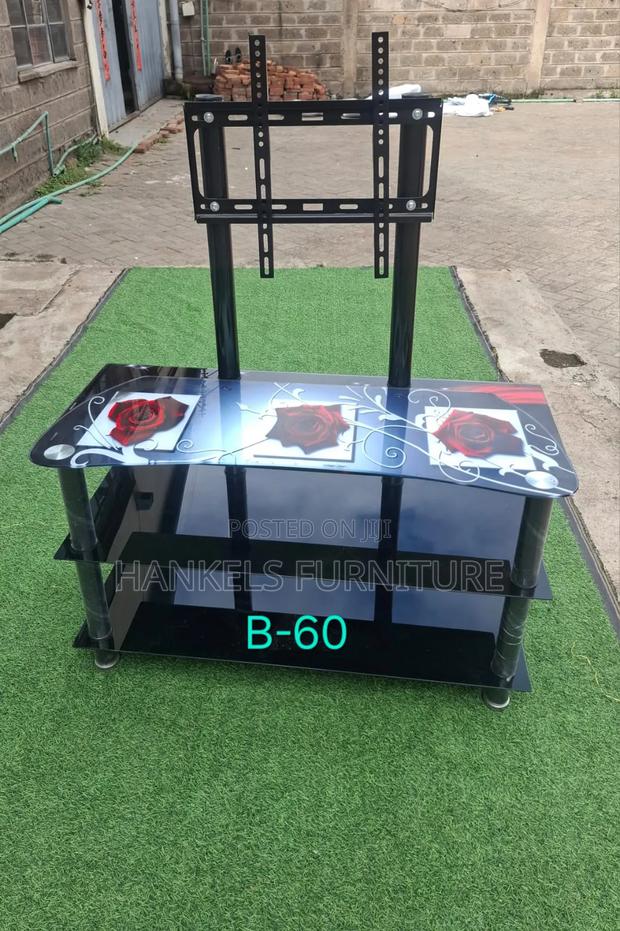 Tv Stand With Mounting Brackets - thumbnail 2
