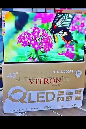 43" Qled Vitron Tv Youtube Netflix Bluetooth Chromecast
