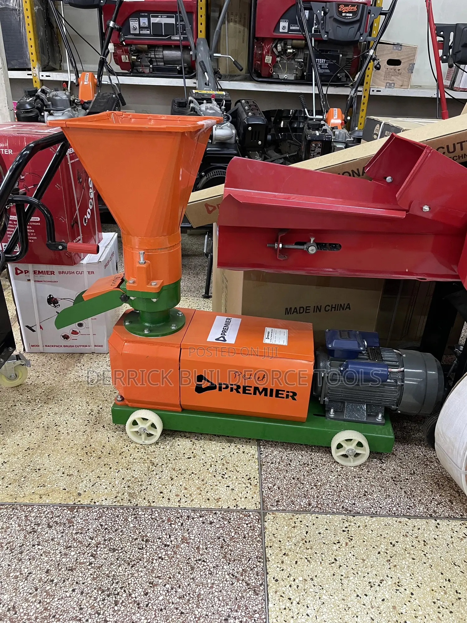 Premier Pellet Making Machine With 5.5hp Motor