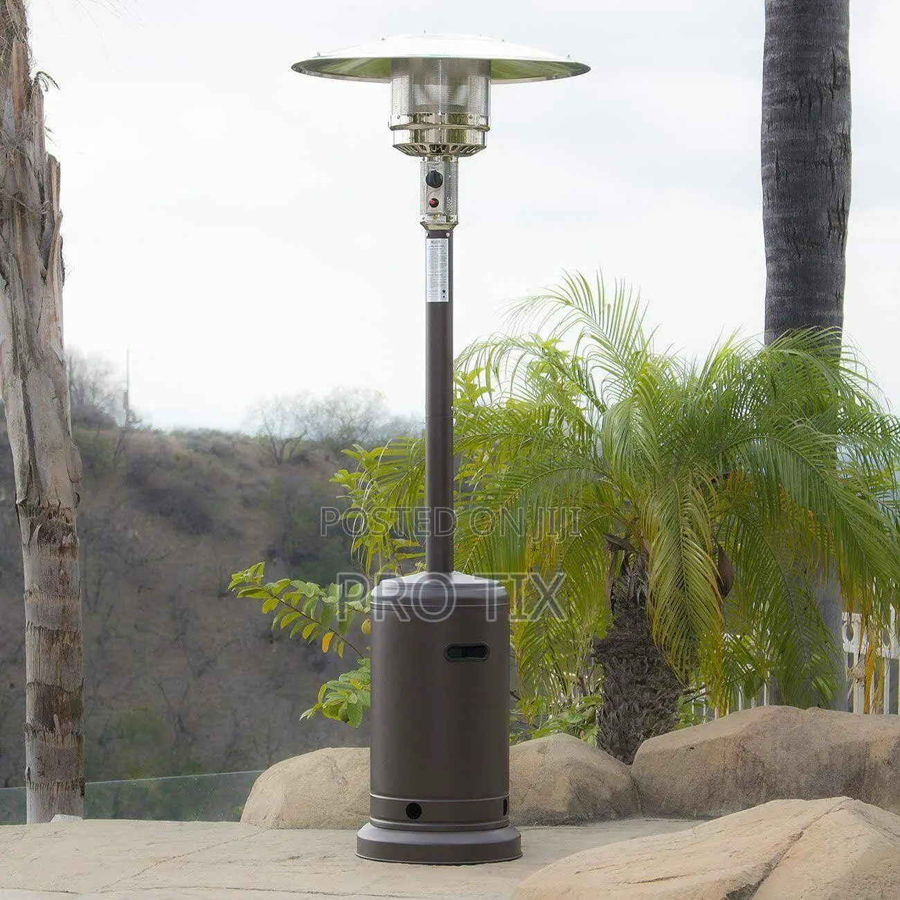 Alva Ghp19 Patio Gas Heater Bronze Outdoor Standing