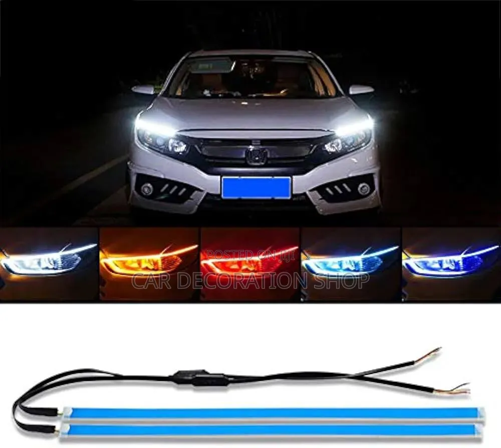 60cm Car Led Headlights Strip Universal Fit