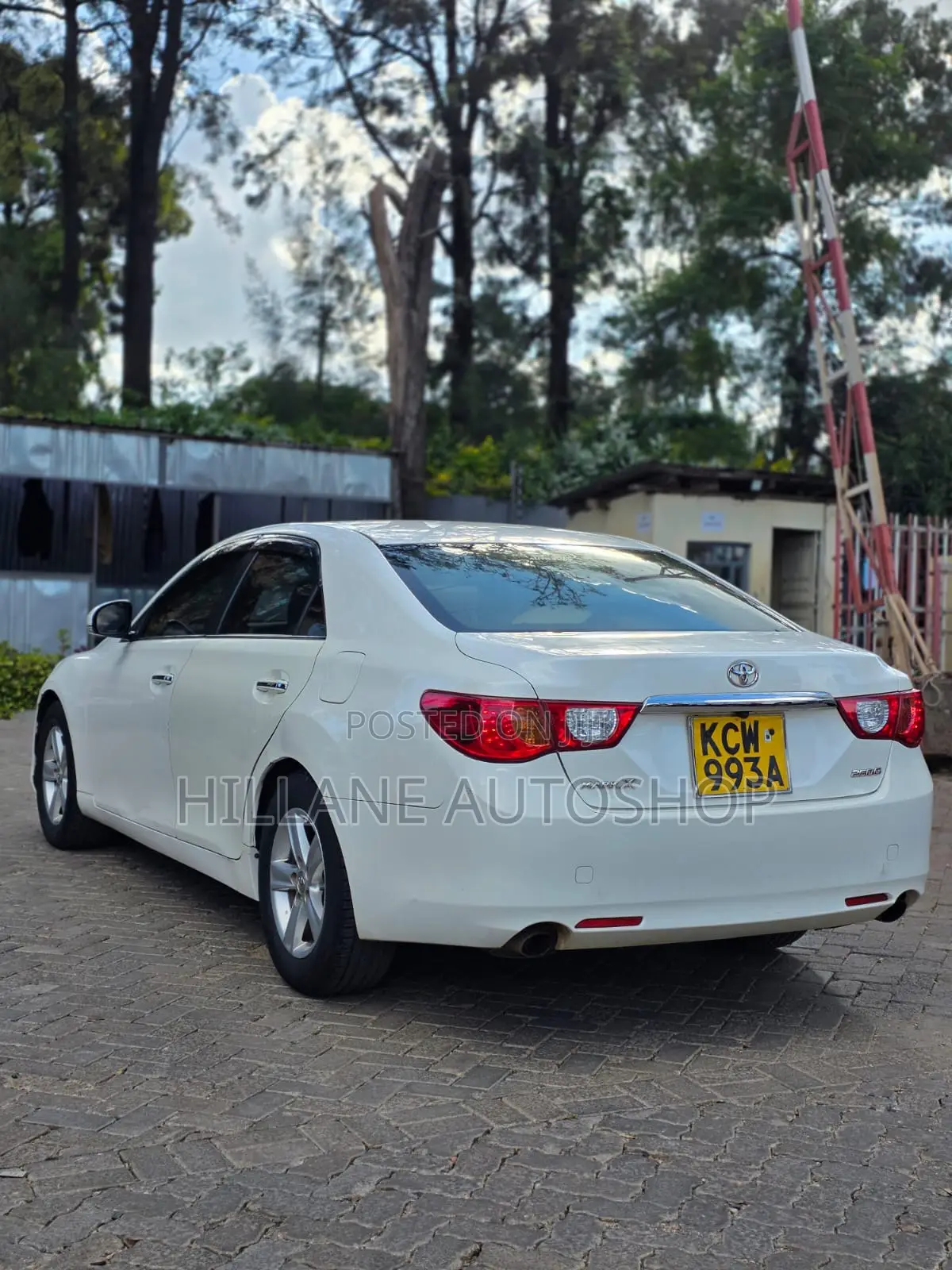 Toyota Mark X 2012 White