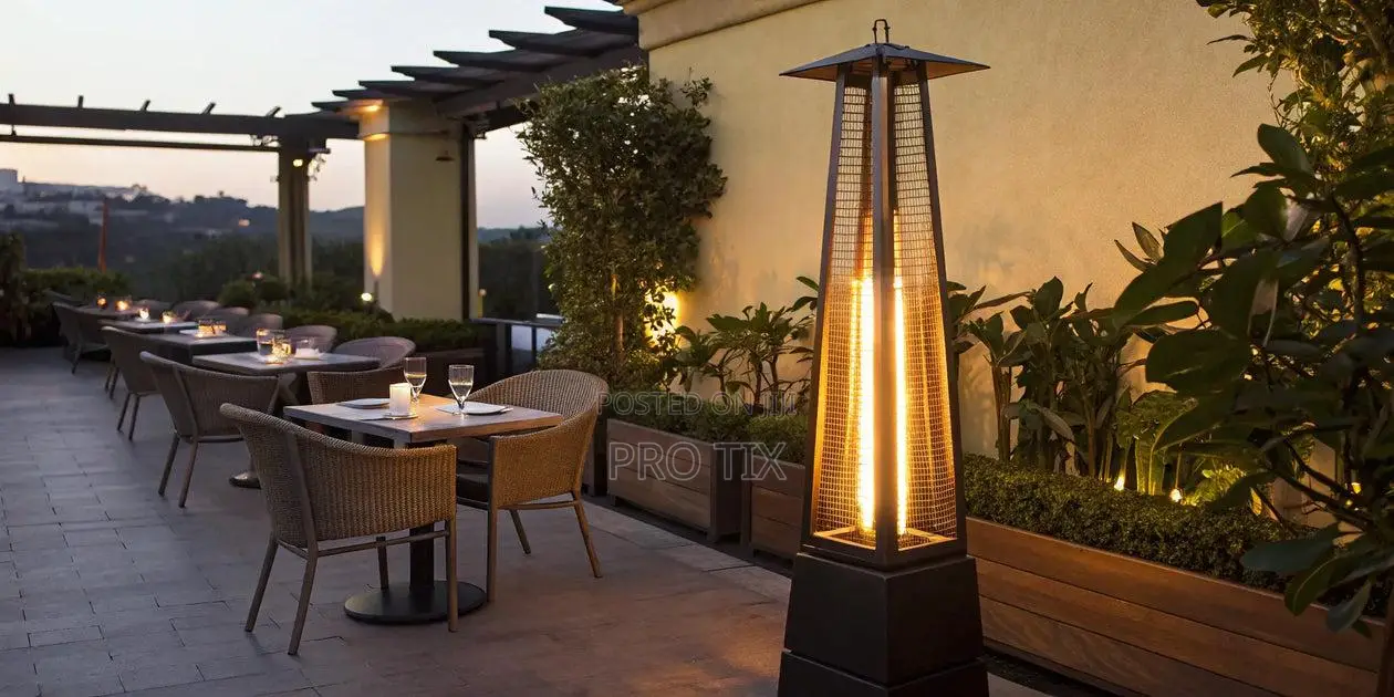 Alva Ghp20 Quartz Glass Patio Heater Outdoor Designer