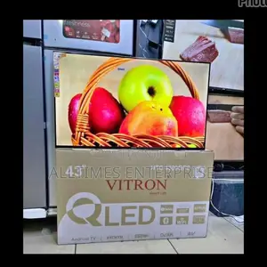 Vitron Qled Tv 43" Smart Android Tv Bluetooth Chromecast Netflix
