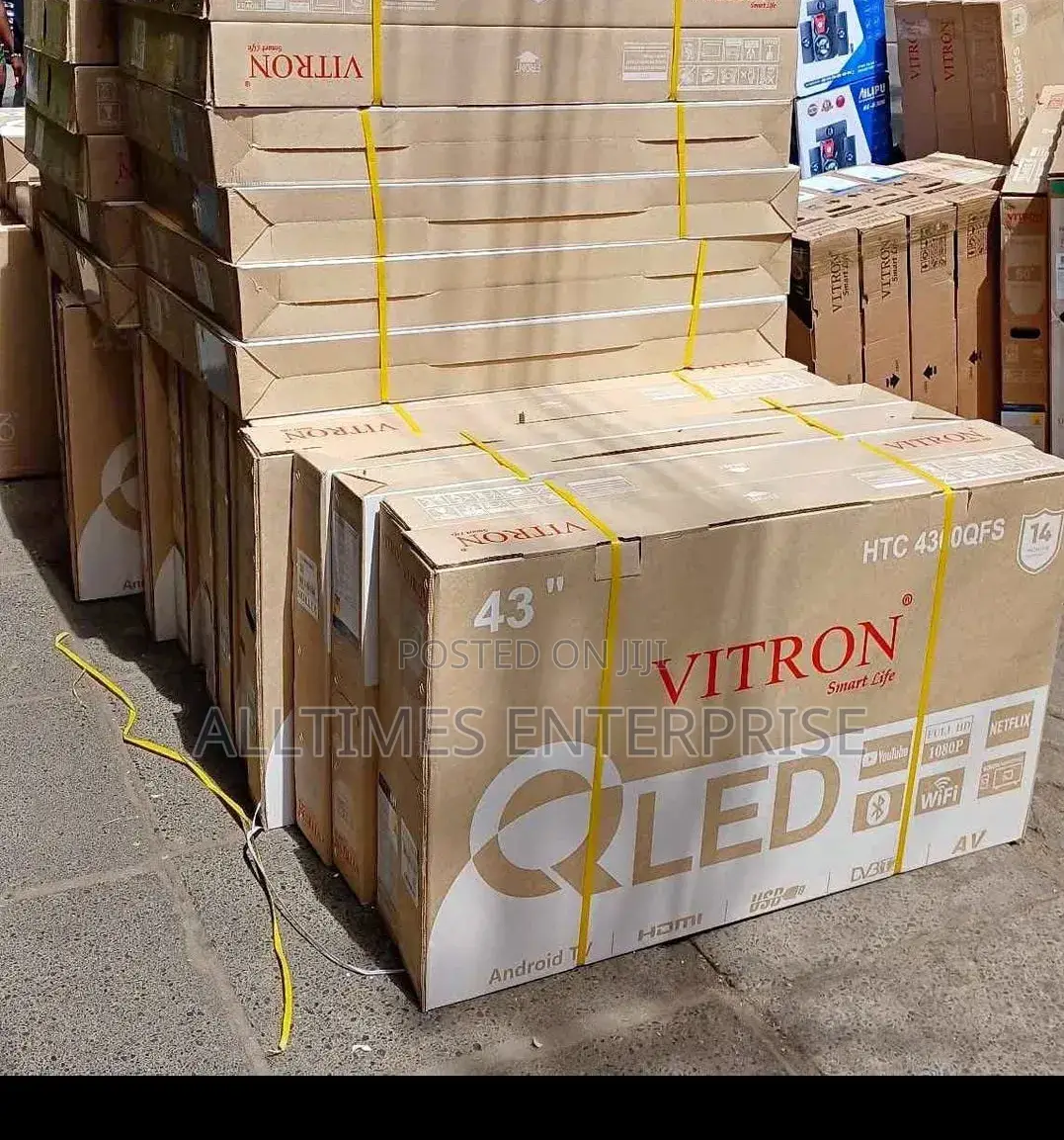 Vitron 43 Qled Tv Bluetooth Chromecast Netflix Youtube