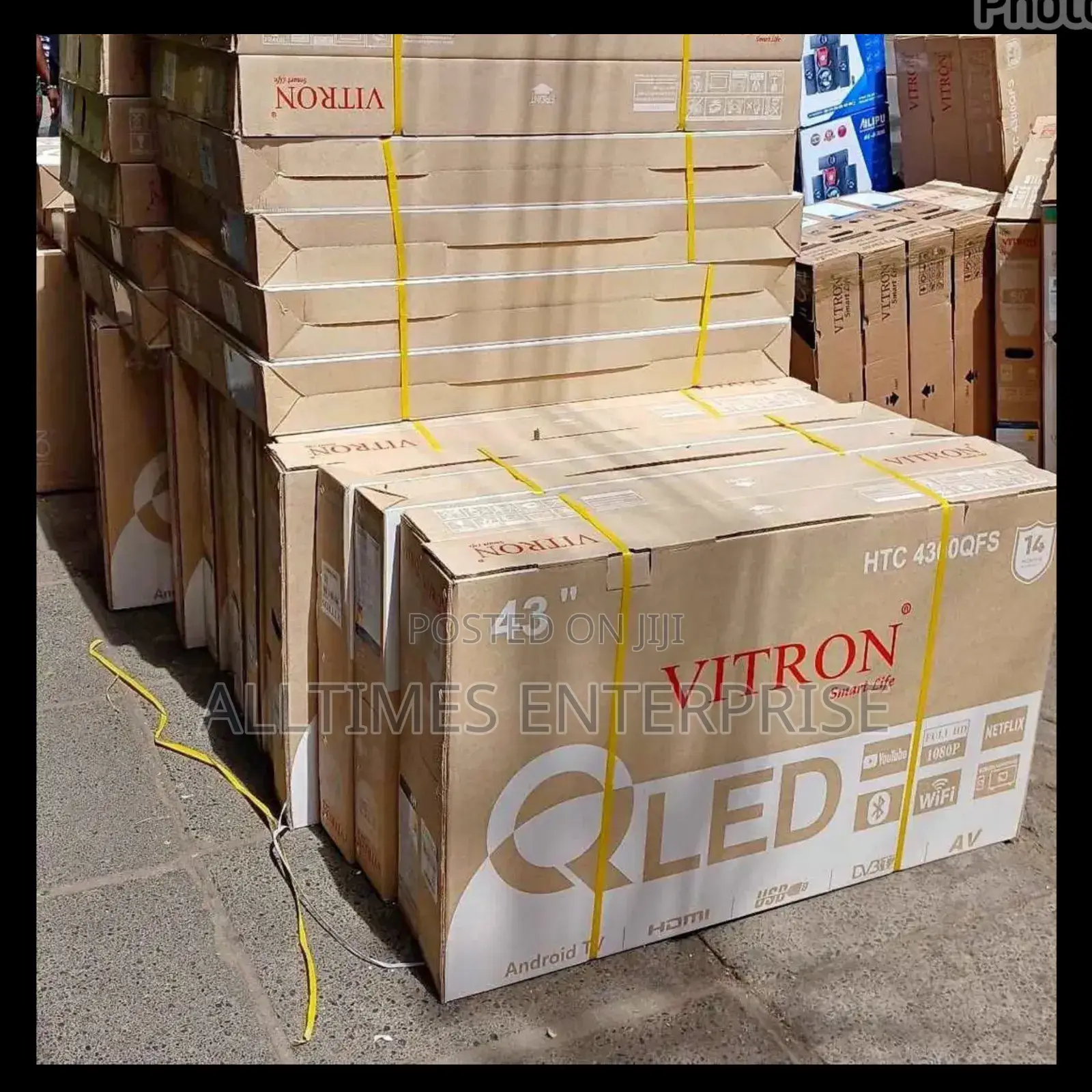 Vitron 43 Qled Tv Bluetooth Chromecast Netflix Youtube