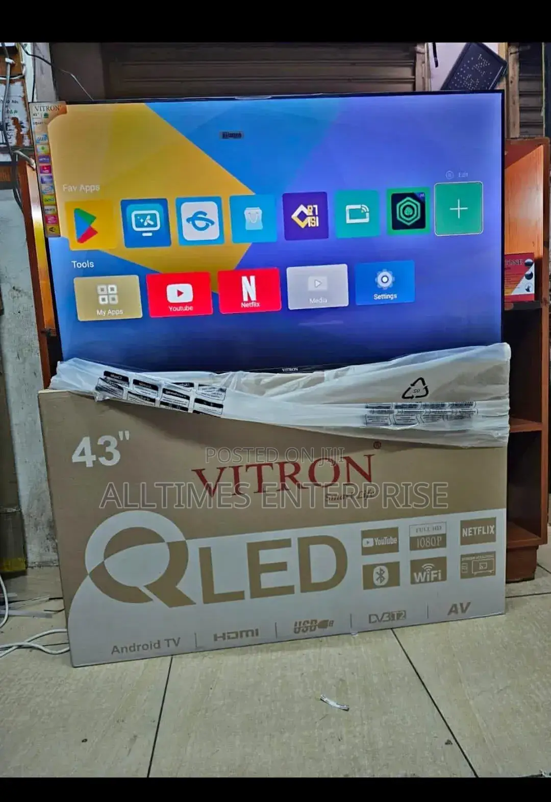 Vitron 43 Qled Netflix