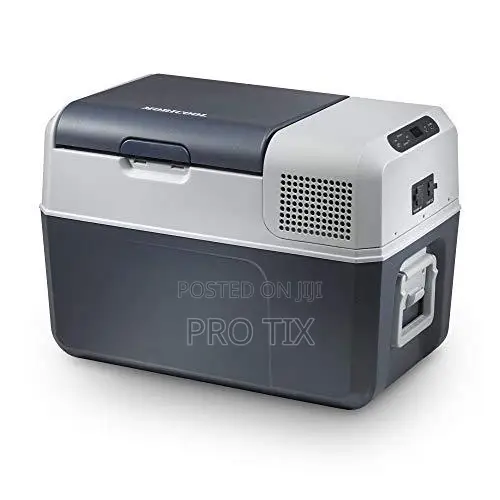 33l Car Fridge Dc 12/24v Portable Freezer -18°c Grey